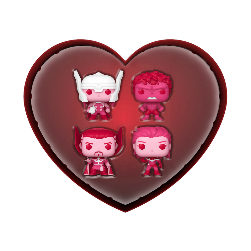 MARVEL CLASSICS VALENTINE'S POCKET POP! BOX