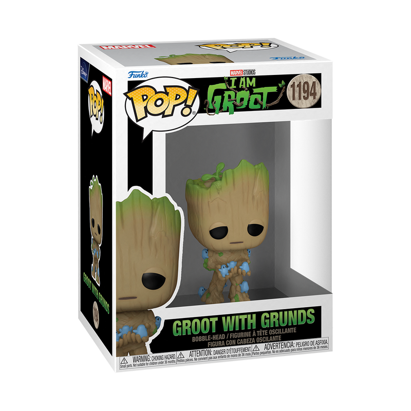 GROOT WITH GRUNDS - I AM GROOT