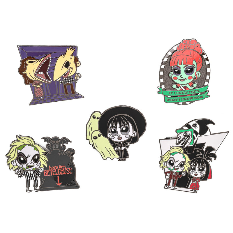 BEETLEJUICE SUMMER CONVENTION 5PK ENAMEL PIN SET