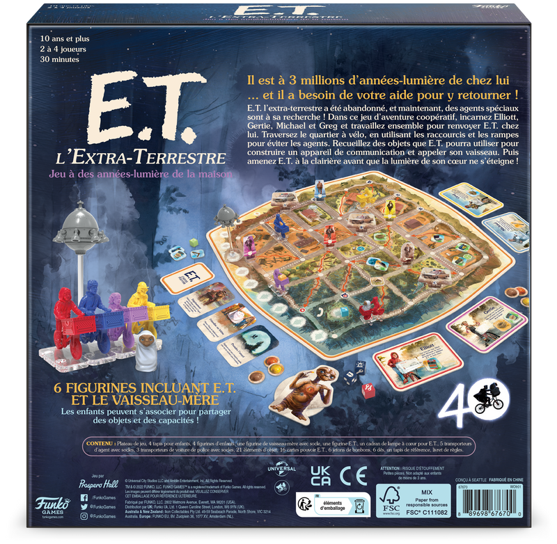 E.T LIGHT YEARS FROM HOME GAME (FRENCH)