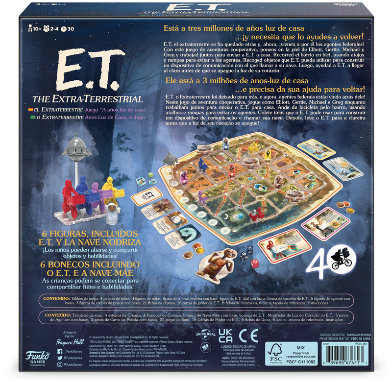E.T LIGHT YEARS FROM HOME GAME (SPANISH/PORTUGUESE)