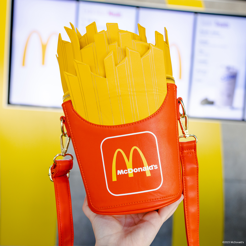 Loungefly McDonald’s Fries Figure Crossbody Bag
