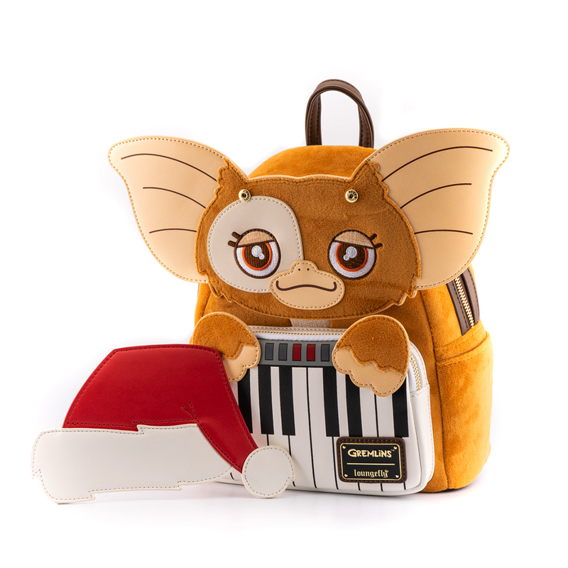 GREMLINS GIZMO HOLIDAY COSPLAY MINI BACKPACK (WITH REMOVABLE HAT)