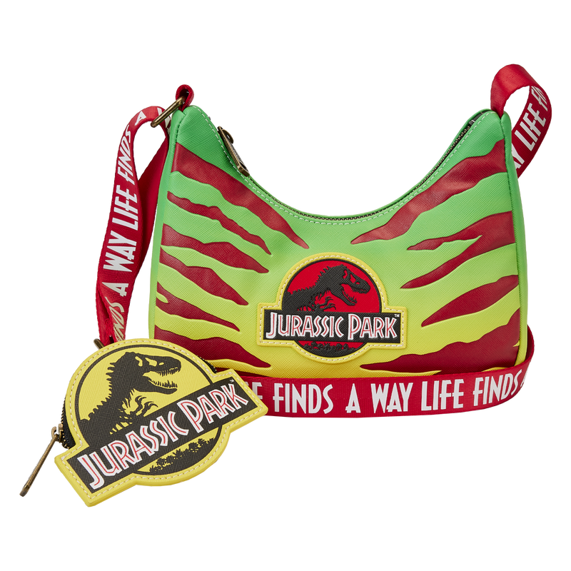JURASSIC PARK 30TH ANNIVERSARY LIFE FINDS A WAY CROSS BODY BAG