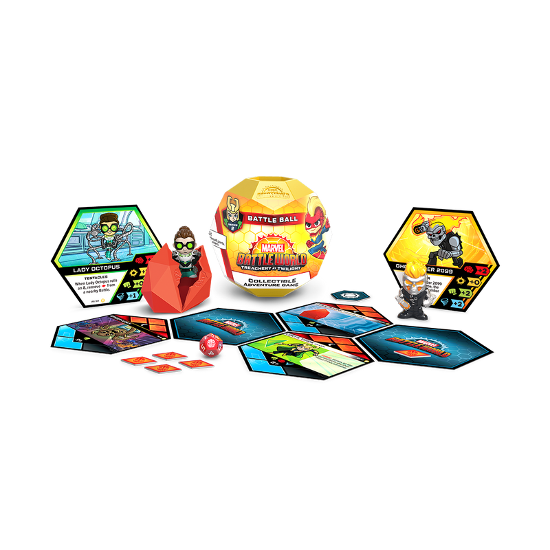 MARVEL BATTLEWORLD: SERIES 2 BATTLE BALL (GERMAN)