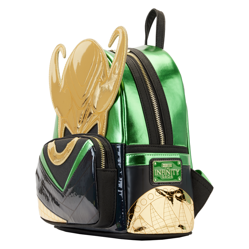 METALLIC LOKI MINI BACKPACK - MARVEL