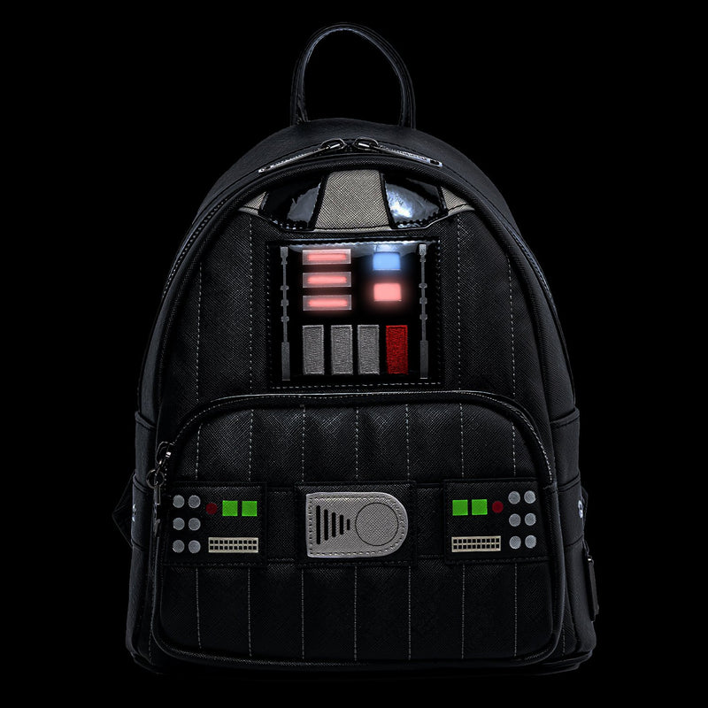 DARTH VADER LIGHT UP COSPLAY MINI BACKPACK - STAR WARS