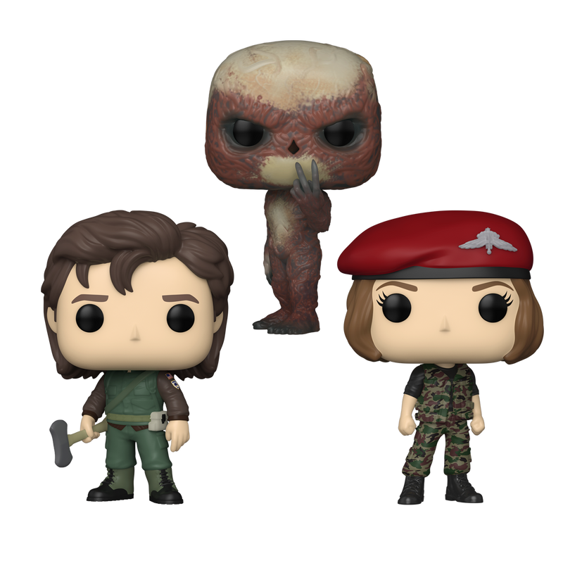 STEVE, ROBIN AND VECNA - STRANGER THINGS (SEASON 4)