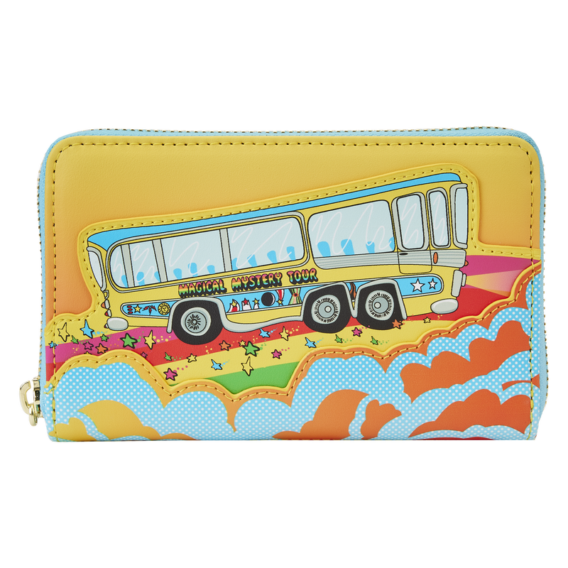 MAGICAL MYSTERY TOUR BUS ZIP AROUND WALLET - THE BEATLES