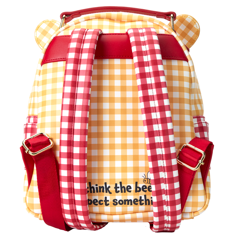 WINNIE THE POOH GINGHAM MINI BACKPACK - DISNEY