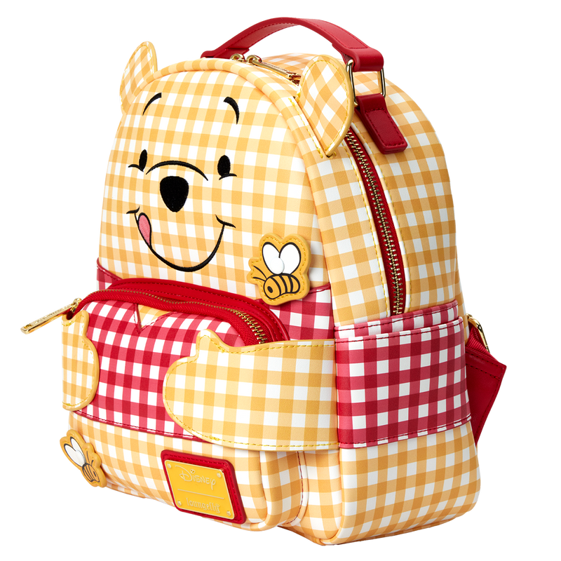 WINNIE THE POOH GINGHAM MINI BACKPACK - DISNEY