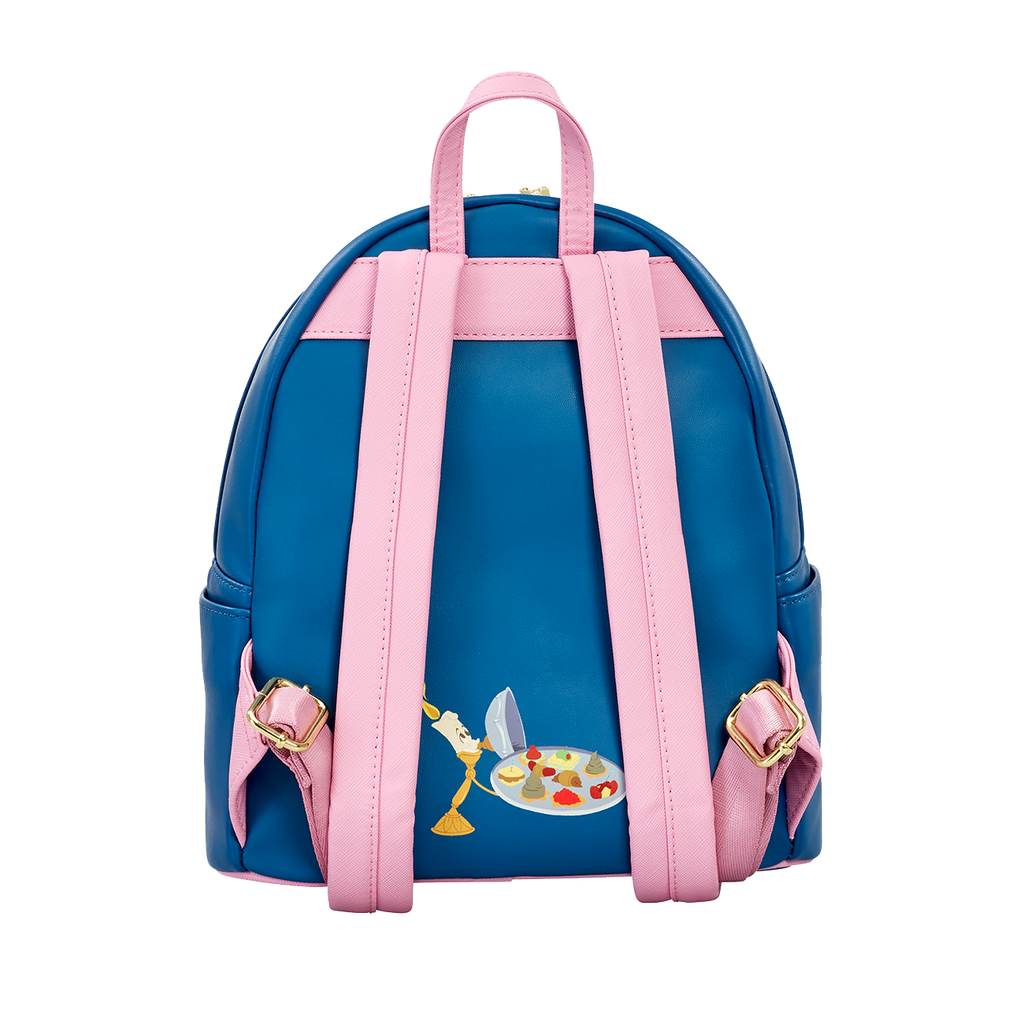 Beauty and the Beast Be Our Guest Mini Backpack by Loungefly