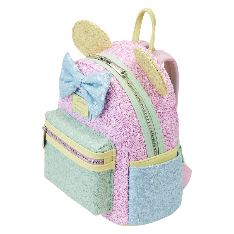 MINNIE MOUSE PASTEL SEQUIN MINI BACKPACK - DISNEY