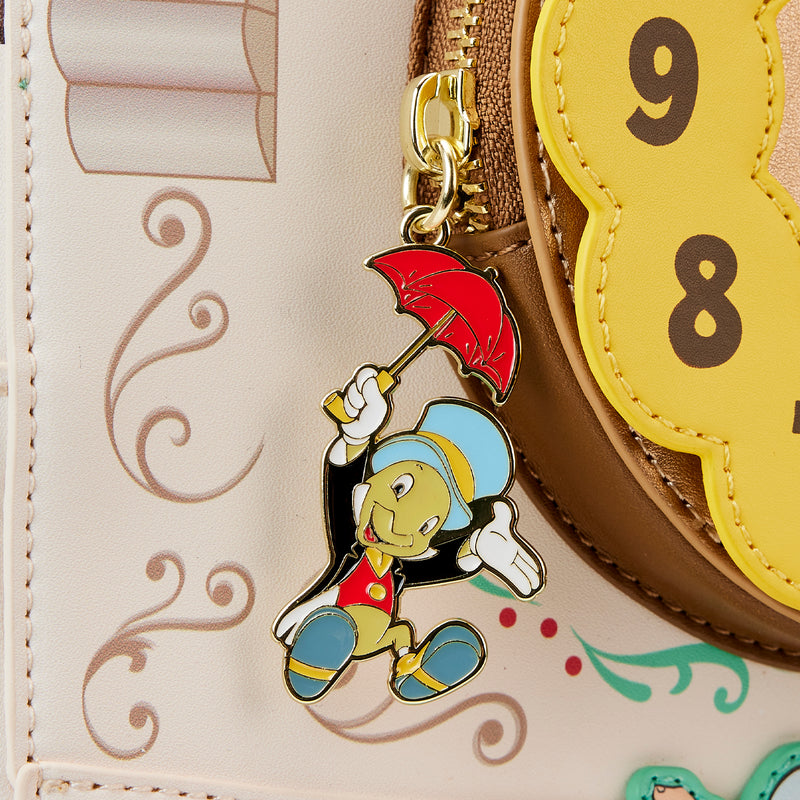 PINOCCHIO CUCKOO CLOCK FIGURAL MINI BACKPACK - DISNEY