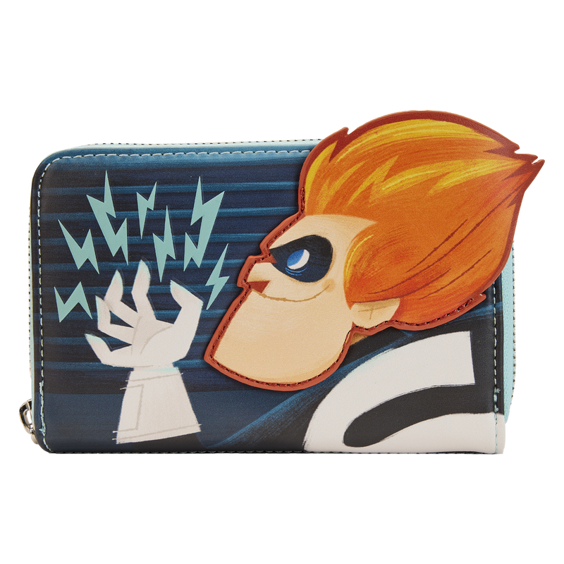 PIXAR MOMENTS INCREDIBLES SYNDROME ZIP AROUND WALLET