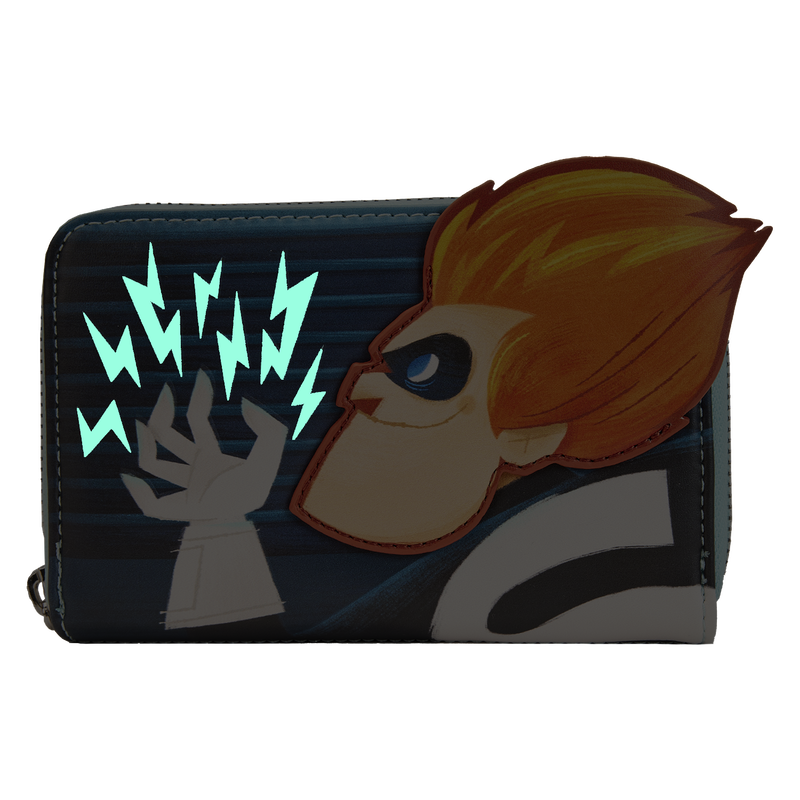 PIXAR MOMENTS INCREDIBLES SYNDROME ZIP AROUND WALLET