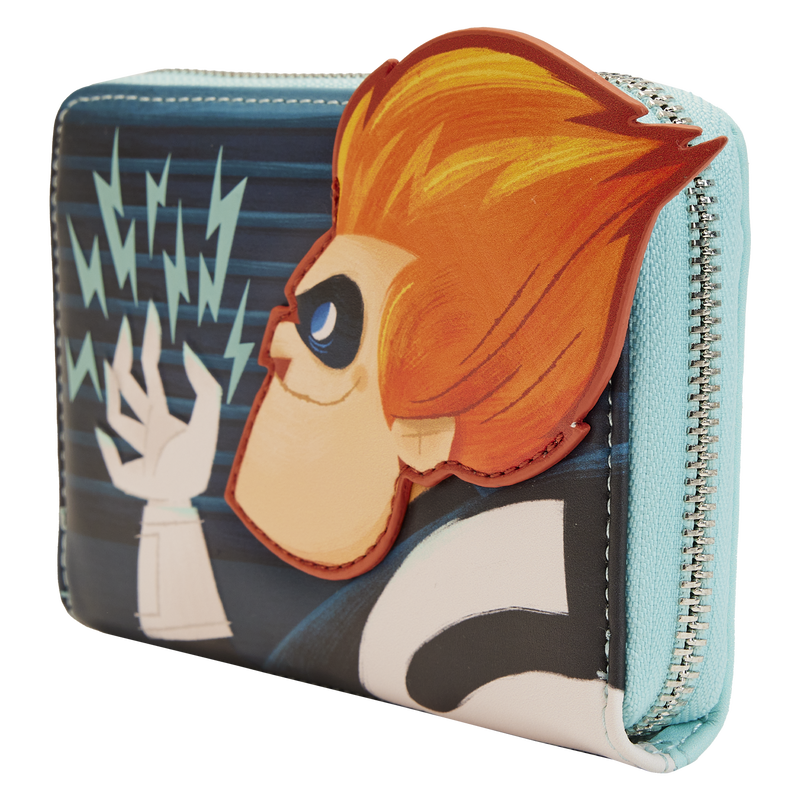 PIXAR MOMENTS INCREDIBLES SYNDROME ZIP AROUND WALLET